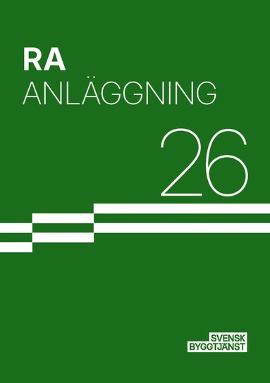 RA Anläggning 26, Inbunden