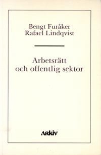 bokomslag Arbetsrätt och offentlig sektor