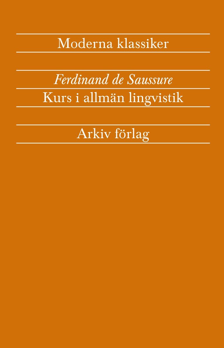 Kurs i allmän lingvistik