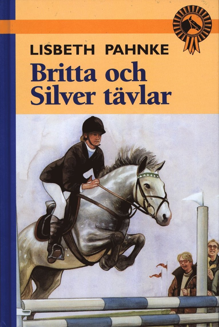 Lisbeth Pahnke - Britta och Silver tävlar, Kartonnage