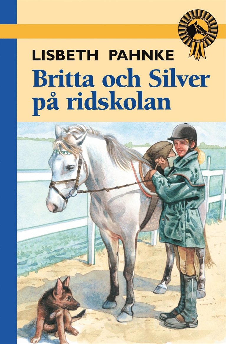 Lisbeth Pahnke - Britta och Silver på ridskolan, Kartonnage