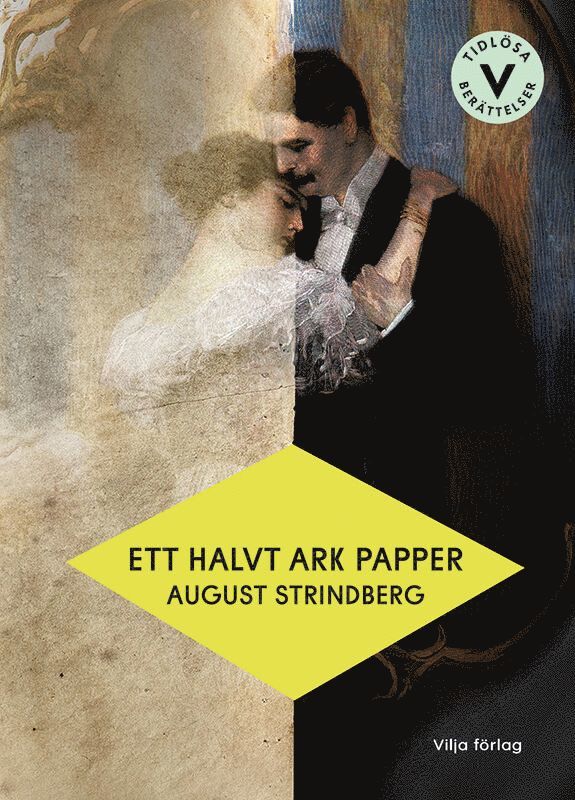 August Strindberg - Ett halvt ark papper (lättläst), Kartonnage