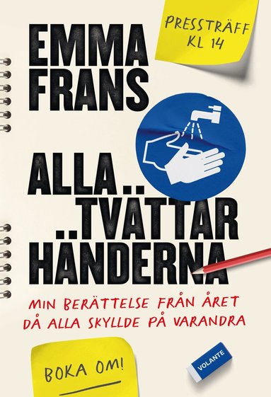 Emma Frans - Alla tvättar händerna, Inbunden