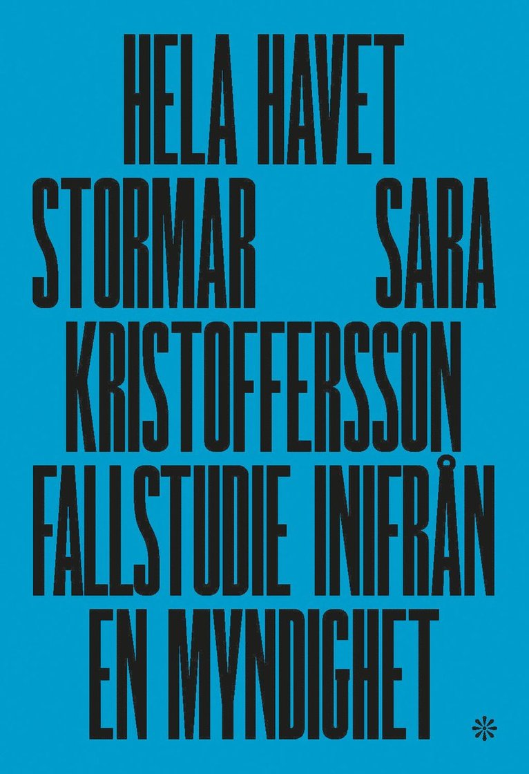 Sara Kristoffersson - Hela havet stormar : fallstudie inifrån en myndighet, Häftad