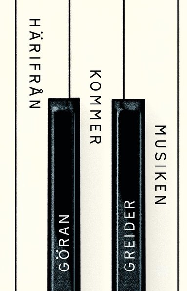 Göran Greider - Härifrån kommer musiken, Inbunden