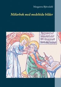 bokomslag Målarbok med medeltida bilder