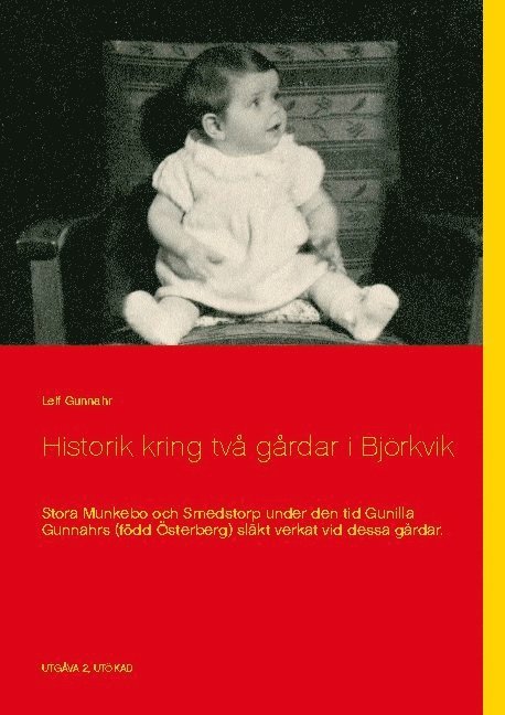 Historik kring två gårdar i Björkvik: Stora Munkebo och Smedstorp under den tid Gunilla Gunnahrs (född Österberg) släkt verkat vid dessa gårdar.