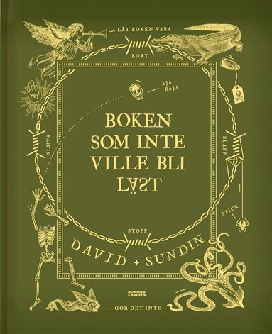 David Sundin - Boken som inte ville bli läst, Inbunden