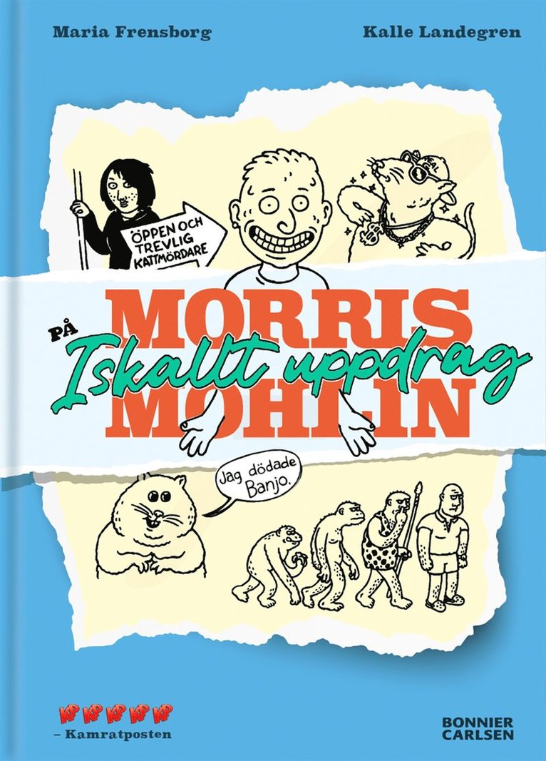 Maria Frensborg - Morris Mohlin på iskallt uppdrag, Kartonnage