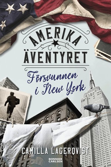 Camilla Lagerqvist - Försvunnen i New York, Kartonnage