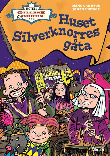 Måns Gahrton, Johan Unenge - Huset Silverknorres gåta, Kartonnage