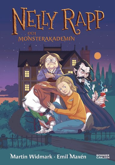 Martin Widmark - Nelly Rapp och Monsterakademin, Inbunden