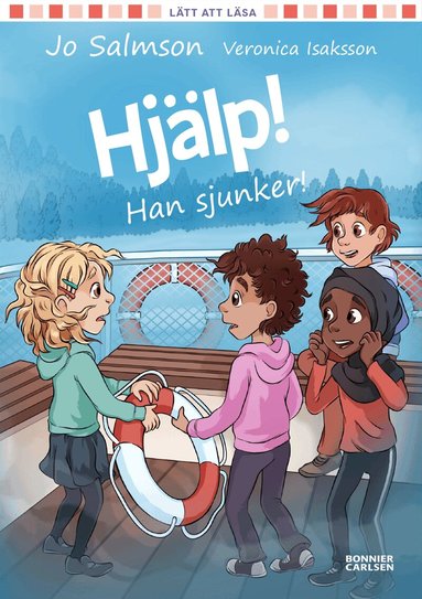 Jo Salmson - Hjälp! Han sjunker!, Inbunden