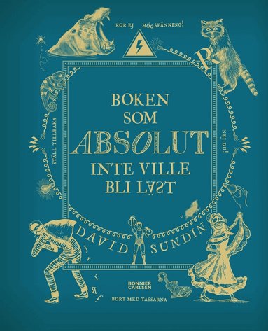 David Sundin, Caroline Linhult - Boken som ABSOLUT inte ville bli läst, Inbunden
