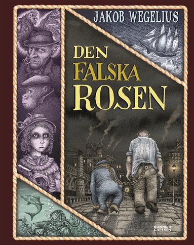 Jakob Wegelius - Den falska rosen, Häftad