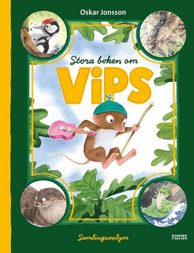 Oskar Jonsson - Stora boken om Vips, Inbunden