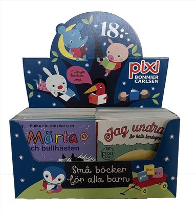 Pixi säljförpackning serie 257, Häftad