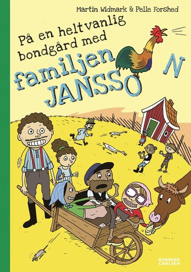 bokomslag På en helt vanlig bondgård med familjen Jansson