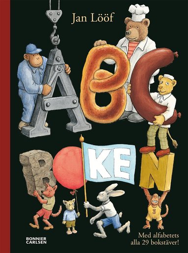 Jan Lööf - ABC-boken, Inbunden