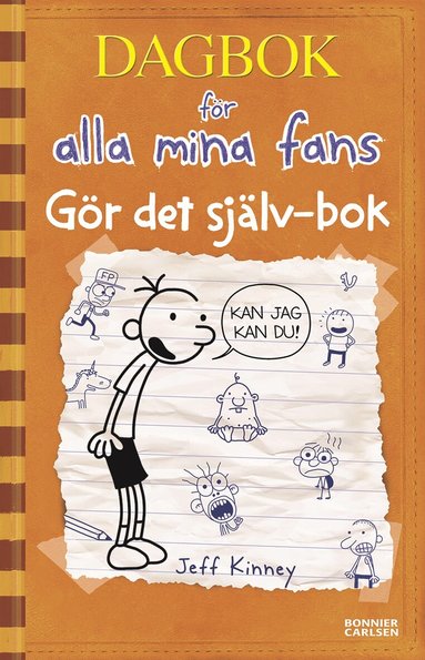 Jeff Kinney - Gör det själv-bok, Kartonnage