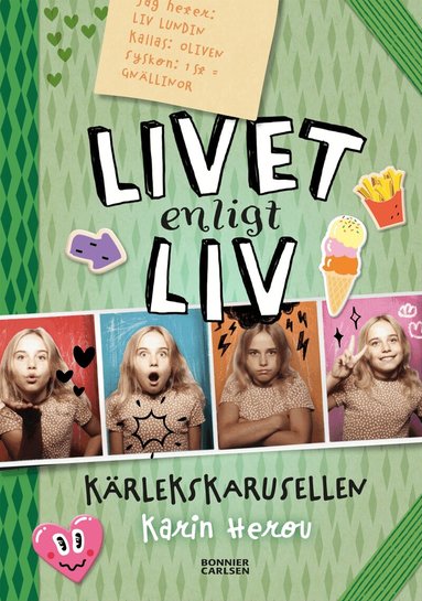 Karin Herou - Kärlekskarusellen, Kartonnage
