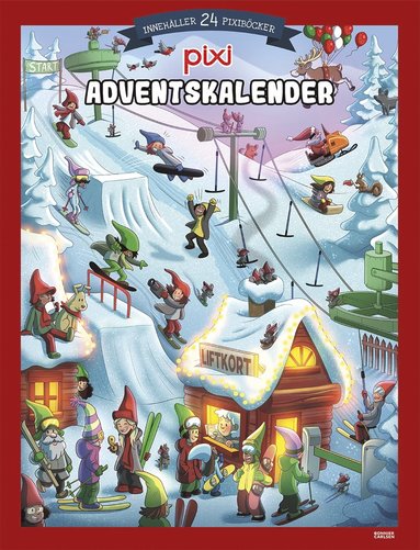 bokomslag Pixi adventskalender - Mattias Andersson