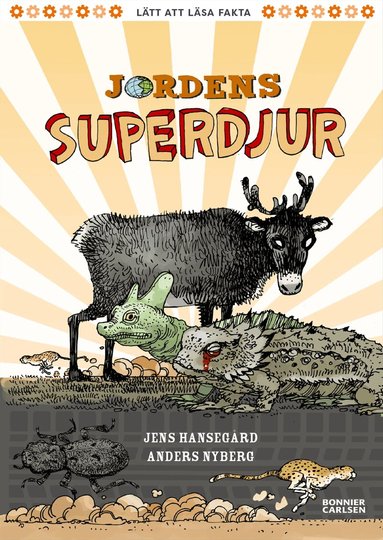 Jens Hansegård - Jordens superdjur, Inbunden