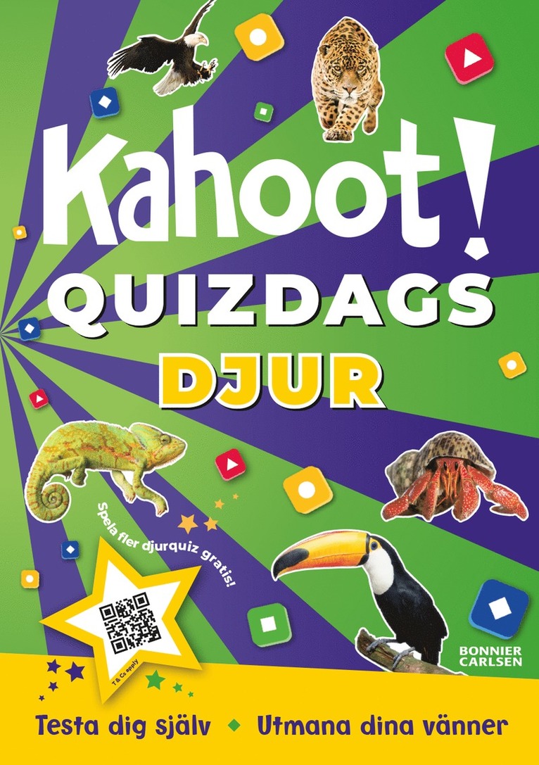 Kahoot!/Dorling Kindersley - Kahoot! Quizdags: Djur, Häftad