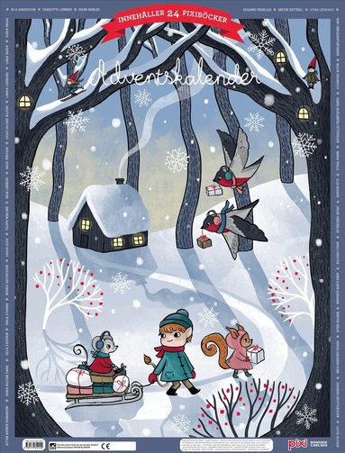 Flera Författare - Pixi adventskalender 2025 : Med böcker av Maria Trolle, Maria Nilsson Thore, Johan Anderblad, Filippa Widlund, Mårten Melin Elsa Beskow, Lotta Olsson mfl, Häftad
