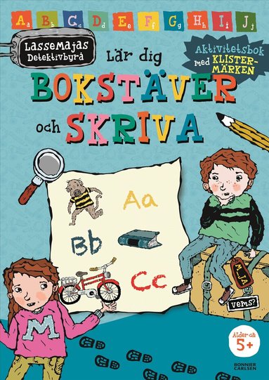 Martin Widmark - LasseMajas detektivbyrå lär dig bokstäver och skriva, Häftad