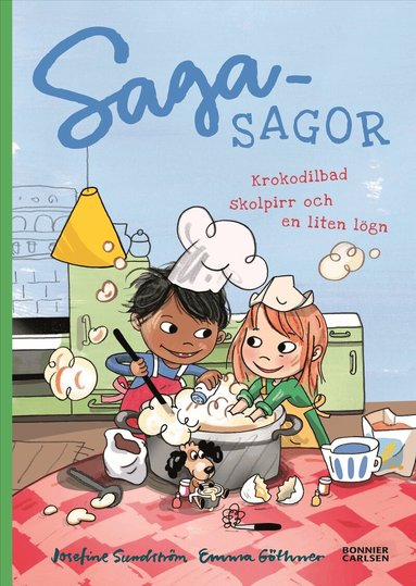 Josefine Sundström - Sagasagor. Krokodilbad, skolpirr och en liten lögn, Inbunden