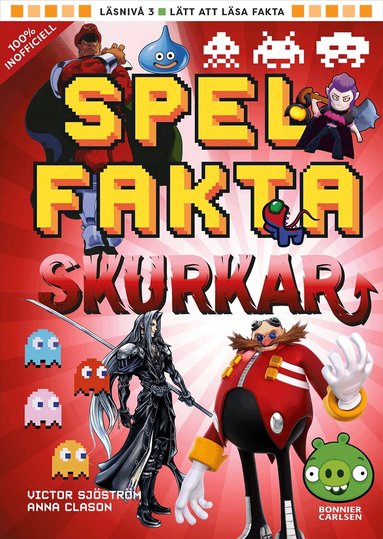 Victor Sjöström - Spelfakta – Skurkar, Inbunden