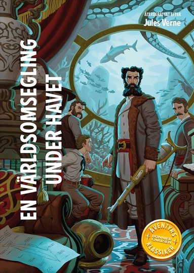 Jules Verne - En världsomsegling under havet, Kartonnage