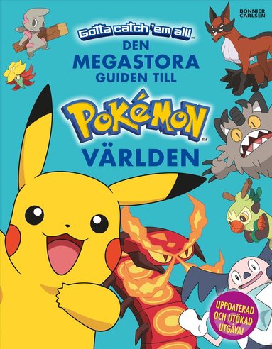 Den megastora guiden till Pokémonvärlden, Häftad