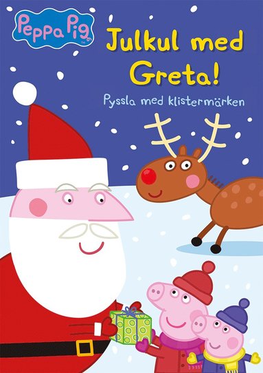 bokomslag Julkul med Greta! : pyssla med klistermärken