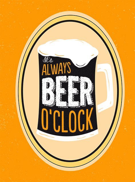 It's always beer o'clock 1