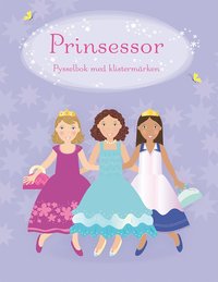 bokomslag Prinsessor : pysselbok med klistermärken