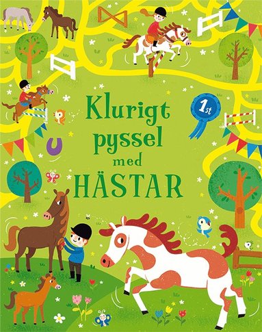 bokomslag Klurigt pyssel med hästar