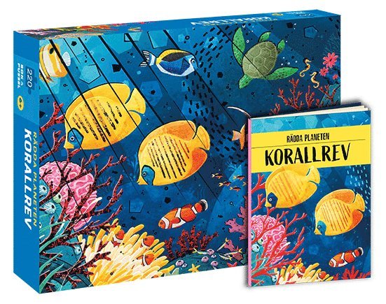 Pussel & Bok - Rädda planeten : Korallrev 1