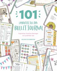 bokomslag 101 layouter till din bullet journal