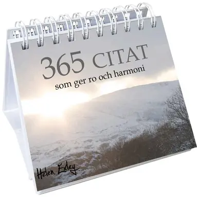 365 citat som ger ro och harmoni, Häftad