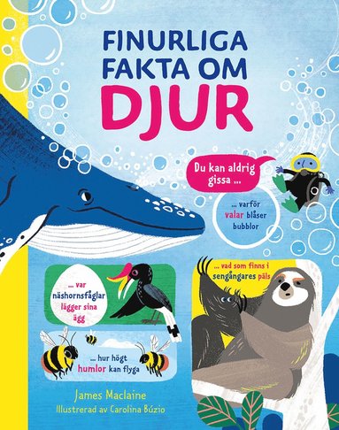 bokomslag Finurliga fakta om djur