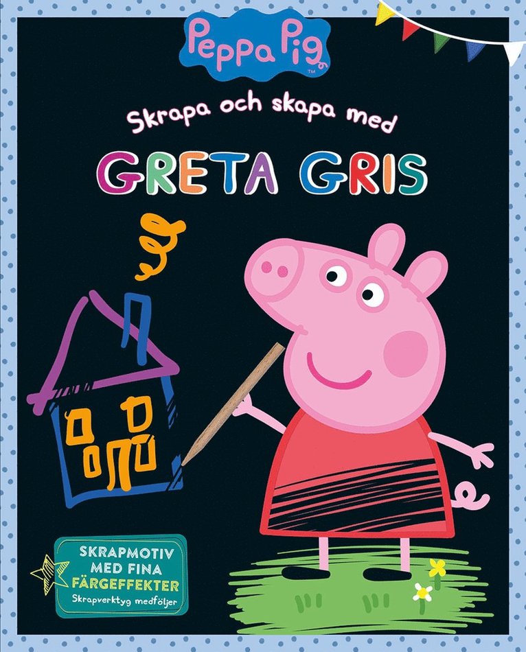 Skrapa och skapa med Greta Gris 1