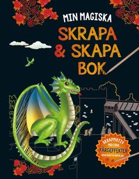 bokomslag Min magiska skrapa & skapabok (drake)