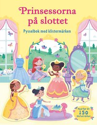 bokomslag Prinsessorna på slottet : pysselbok med klistermärken