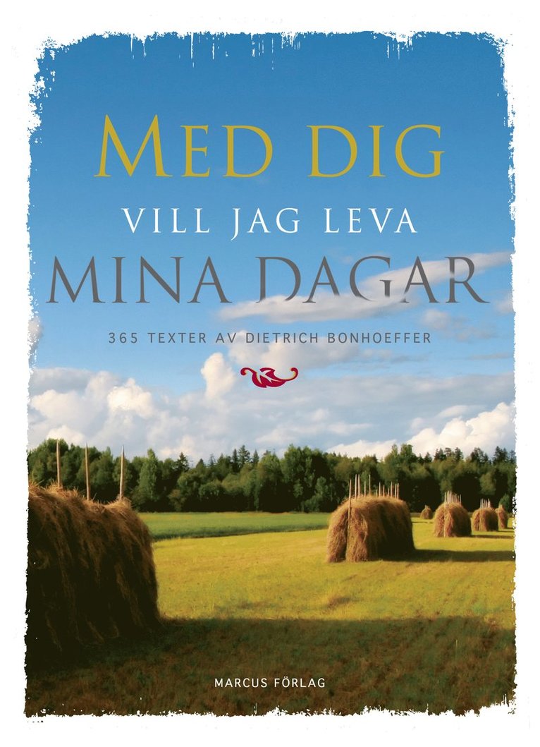 Dietrich Bonhoeffer - Med dig vill jag leva mina dagar, Kartonnage