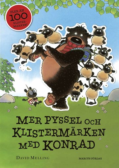 Mer pyssel och klistermärken med Konrad, Häftad
