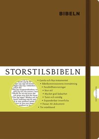 bokomslag Storstilsbibeln - Brun