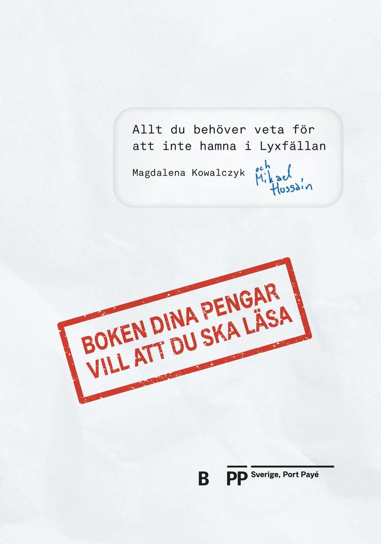 Boken dina pengar vill att du ska läsa 1