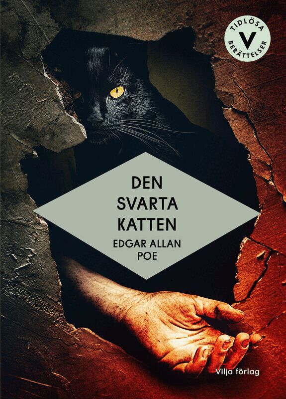 Edgar Allan Poe - Den svarta katten (lättläst), Kartonnage